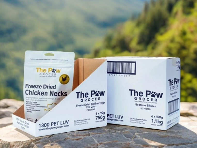 Eco-amica charta packaging products ad pet commeatus