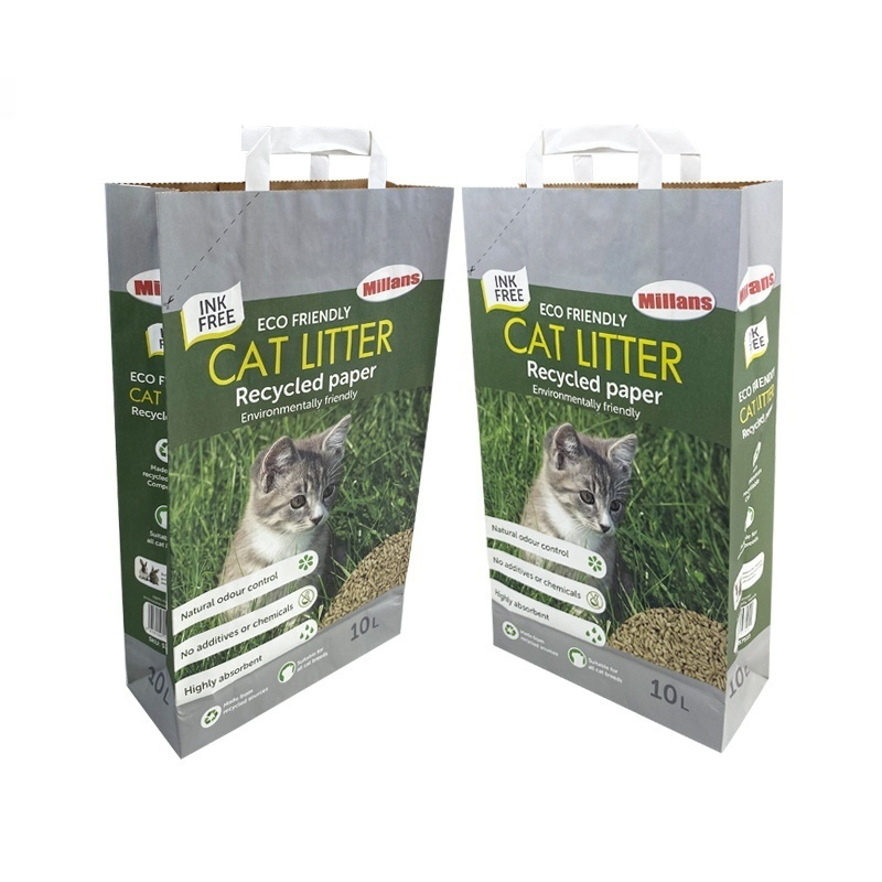 Cattus lectica paper sacculum