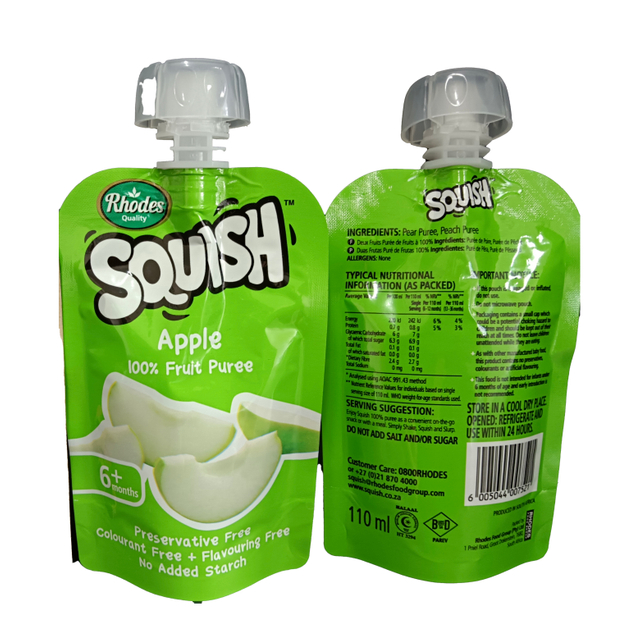 Pouch ad infantem cibum