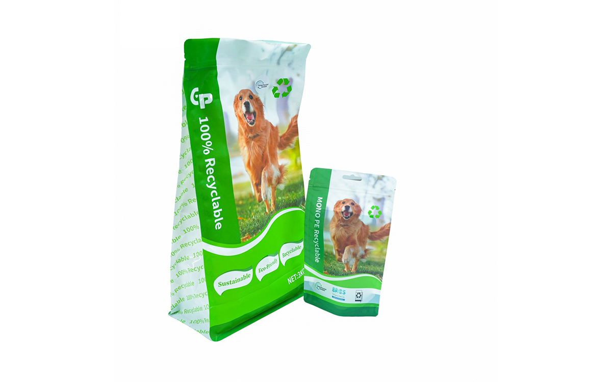 Eco-amica sustineri pet cibum packaging cum recyclable symbolum viridis consilium